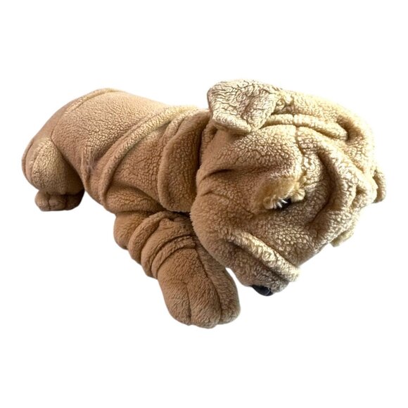Avianti By Applause Shar Pei Plush Bull Dog 1986 Collectible Stuffed Animal READ - Picture 1 of 14